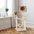 Coast griffoir - Arbre à chat - Panier à chat - Hauteur 121 cm - 3425870f-dfba-4518-9994-c99c36b1e7cb_d763b29e-3fb4-4c94-bb9e-4a0d32a46184