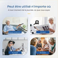 Mini vélo d'appartement - Safe Age - avec écran LCD - Pédales réglables - Cardio 6 niveaux - Bras et jambes - Rééducation - 40edc3d9ef1ae769e3c1ee20bc8ce952e045ba0d_220