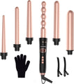 Fer à boucler 6 en 1 Purelab - Fer à boucler avec accessoires - Gant et pinces à cheveux inclus - Céramique - Fer à boucler - 120-220°C - 4110bfae-9dc8-4c4b-8b85-e3214a5918b4