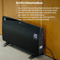 QLT Panneau chauffant en verre incurvé - Chauffage électrique avec App Control - Chauffage de salle de bain avec thermostat et antigel - 2000 Watts - Noir - 47bde96c75aa48c7d983b077637c298411eee339_Enriched_product_image