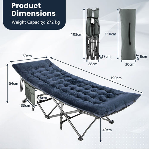 Coast Field Bed - Polyester & Coton - 190 x 70 x 7 cm - Bleu - 4a084ec74a9ed6bde28b96662e5711fdb02573da_np11320ny__mit_den_ma_en_190_x_70cm_l_x_b_passt_dieses_lounge_sessel_kissen_gut_zu_verschiedene