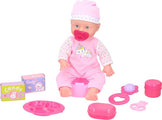 My Baby & Me Baby Doll 10-Piece Set - Incluant sucette, anneau de dentition, pot, pot de crème, bonbonnières, assiette, porte-savon et hochet - Polyester - Pink/Purple - 4ee504ffeb4f0b4968fd90db6135648949163cc6_Enriched_product_image_fb70c69f-8c73-49e9-a153-0d3185829672