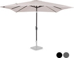 VONROC Premium Parasol à manche Rosolina 280x280cm - Housse de protection incluse - Parasol carré - Inclinable - Toile résistante aux UV - Beige - 525a4fce271c0eb83f00752ad6f542557abf681b_Enriched_product_image
