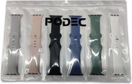 Podec Smartwatch Multicolore Lot de 6 - Bracelet silicone 20mm - Bracelet montre pour Samsung Galaxy Watch Active / Active2 40 & 44mm / Galaxy Watch 3 41mm / Galaxy Watch 42mm / Galaxy Watch 4 & 4 Classic / Watch 5 / 5 Pro / Watch 6 / 6 Classic - 53ba454d88af0c532c033ccbce52f7a4ffb56525_Enriched_product_image