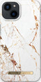 iDeal of Sweden case suitable for Apple iPhone 13 - Plastic Back Cover - Multicolour, Carrara Gold - 5bef4315-ea7d-47f2-bd8d-ac1f0561c4f2