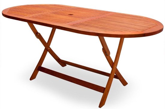 Table de jardin en bois d'acacia - 160x85x75cm - Certifiée FSC - 5ed526e8740068b5f3b359e8178c21b0477c7fa6_Enriched_product_image