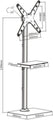 Trépied pour support TV - support de sol pour écran de 32 à 55 pouces - 6447a5856760706145656e32eafa4bbc97dfd886_Enriched_product_image_61cfd200-475f-4eeb-ac4a-6d8d89c957da