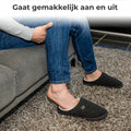 Chaussons Hommes - Chaussons - Taille 46/47 - Noir - Antidérapant - Comfeet - 67bc1e2a97b0b142da50550fa854aa8f26b538fe_Enriched_product_image