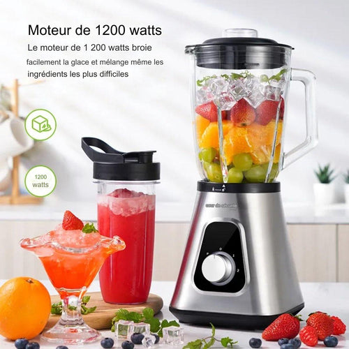 Blender Safecourt Kitchen, 1200 watts, 3 positions, acier inoxydable - 698cbb092362c57888df702c280f9f7dd3a31d68_41d795d9_ef88_444a_a4e9_a611286b54dd__1_a3105666-374e-4a9f-a251-23acd7c4efe8