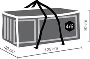 Perel Housse de protection pour coussins de siège, grise, rectangulaire, 125 cm x 40 cm x 50 cm - 713eda380163ee41fcbd12ac1585f7be361929b3_Enriched_product_image