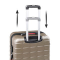 Monzana Set de valises Exopack - 3 pièces TSA Lock Wheels - Champagne - 71902df0-6232-4085-be20-d95fd0d484aa_f1df458c-87a4-4193-8837-8c80cf975d8a