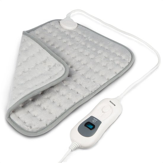 Auronic Heat Pillow - électrique - 40x30cm - cou et épaules - lavable - gris - 71db1b42cbf0dcddf2d9db8800bbcc79fbc7a99f_Enriched_product_image