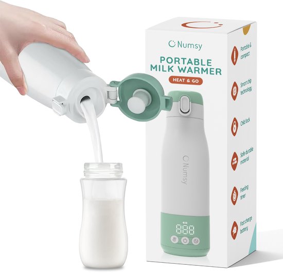 Chauffe biberon - Numsy - Thermos chauffant pour lait et eau - Sans fil - 350 ml - 764e7188ef6eb0e03420a53cc0182196f89d6d37_Enriched_product_image