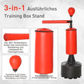 HOMCOM Sac de boxe - Debout - Rotation 360° - 88 x 48 x 160cm - Rouge - 79bda2e824c0a30fac2aee174155d5c3b0c12b41_Ctq9cc178a715c3a7_jpg