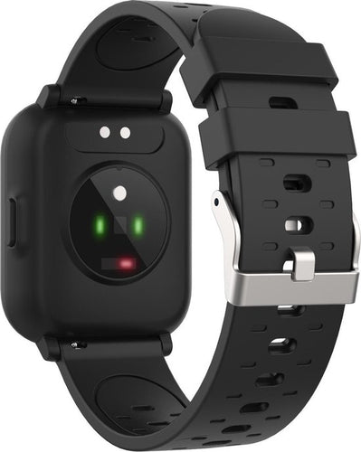 Denver Smartwatch - Bouton de retour facile - Podomètre - Appel/SMS - Application TUYA - Activité de sommeil - Fréquence cardiaque, Tensiomètre, Mode sport - IP68 - SW164 - Noir - 7ca8afbcfe963d424bfe70fae99c77696dbc2122_Enriched_product_image