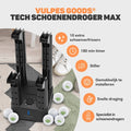 Vulpes Goods® Tech - Sèche-chaussures et rafraîchisseur de chaussures avec minuterie - 4-en-1 - Sèche-gants - Dispositif de séchage - Fonction de séchage - 10x diffuseurs de parfum inclus - PRO MAX - 7d876e8009dfa31b471e348bcd57cd68c9b3405a_Enriched_product_image