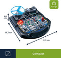 Velleman Kit de projet électronique pour les enfants de 8 ans et plus, explore les bases de l'électronique avec 18 expériences passionnantes, éducatives et interactives, LED, ventilateur et son. - 7f3e9dc97686efc793739037332597bddfeb48f8_Enriched_product_image