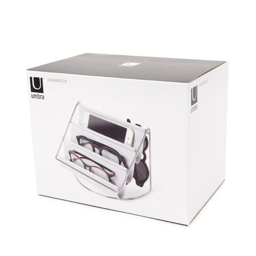 Support d'accessoires Umbra - 16x20x13cm - Gris acier - 7f4e0513-07f4-4e66-a594-f070a036c0cd_879acab7-f65b-4ec1-9536-b28489c0b8a9