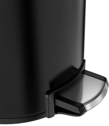 RodVollby Kallax Pedal Bin - 5 Liter - Stainless Steel - Black - Trash Bin - Toilette - Salle de bain - Petit - Soft Close Lid - 7f8ddecd-5a37-48be-ae37-820175801a54_bd33066a-5c2d-483b-b0e4-b33aa43d670d