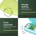 Boîte à pilules Gandria Lot de 4 - Boîte à médicaments avec 3 compartiments amovibles - Boîte de rangement en fibre Bio-Grain - Boîte à médicaments étanche - Boîte de rangement pour pilules et médicaments - Boîte à médicaments 12 compartiments - 80e535c4cd367e259d0c4759763e5718f7f43db9_Enriched_product_image_2fe433cc-1e05-4845-8276-366b54b81d6d