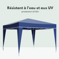 Tonnelle de jardin - LifeGoods - 3x3 m - Pavillon - Pliable - Imperméable - Avec sac de transport - Bleu - 873f328b24c96eb39fe3b7b10e4c801d8f05c1bc_6