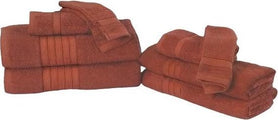 Set de 8 serviettes Good Morning "Uni" - Terra - Coton - 89b640f794fb9d72b8b54bc50a0519df071bcbcc_Enriched_product_image