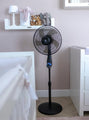 AirKing Ventilateur sur trépied - Ventilateur extra-silencieux, économe en énergie avec 5 réglages de vitesse - Télécommande, fonction minuterie et flux d'air rotatif - Noir - Ventilateur de refroidissement pour la pièce - 8bd3e951842edf727070b59069f39f069448e6df_Enriched_product_image_73babaaa-f1f1-4701-9f14-fd86db5f0cc1