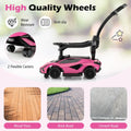 Voiture de marche 3 en 1 avec barre de poussée et supports de sécurité amovibles - Rose (84 x 39 x 90 cm) - 8f3ea7af8dacfd0f1f4032c4fe5d41251a2e382e_tq10156pi_7_1