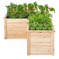 Jardinière en L Coast - 120 x 120 x 63 - Pin - Couleur bois naturel - 912bf251fbc469c3476e542ecd34903bd6188099_gt4040na_bac_de_plantation_est_suffisamment_grand_et_plus_profond_que_mon_ancien_2_19__5__1
