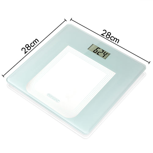 Deuba Digitale personenweegschaal met DMS-sensorsysteem wit - 926db498-a8ad-43b5-94a1-6a9fccd9f50c