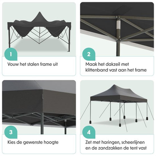 LifeGoods Party Tent - Pliable - 3x6 m - Montage facile - Pavillon - Imperméable - Sac de transport à roulettes - Anthracite - 95b09a100d72a0db6bdb11c5c775fc1912ed3e46_Enriched_product_image_ba60e0c7-d336-434e-88b2-d08ede343e26