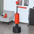 HOMCOM Sac de boxe - Debout - Rotation 360° - 88 x 48 x 160cm - Rouge - 9f399b91c3d800b47c85ba032956199890c54739_325987178a715c3a7_jpg