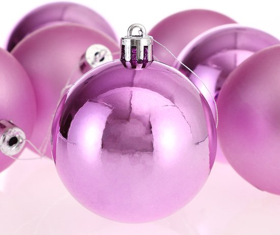 Set de 54 boules de Noël Casaria - plastique mat brillant Ø 3 4 6 cm Rose - 9faa4e9afe268d7323450df3b9ad101de802974f_Enriched_product_image_7276a731-aa60-41b5-acd6-7e37bf8481b1