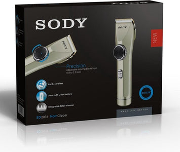 Sody Tondeuse à cheveux - Tondeuse - Tondeuse à barbe - Tondeuse à cheveux pour hommes - Tondeuse à cheveux - a08b2754-4054-48b2-9e83-120a33d5d744