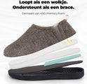 Chaussons Hommes - Chaussons - Gris - Antidérapant - Taille 40/41 - Comfeet - a2df1f60fe14b5968097a158c710c5bbdc41cf59_Enriched_product_image
