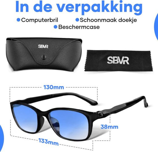 Lunettes à lumière bleue - Force +3.5 - Lunettes à lumière bleue - Lunettes d'ordinateur - Lunettes d'affichage - Unisexe - a86f5f5f7c82d85dd8e94e2981ed98a85a8fe711_Enriched_product_image_8d012e76-dd41-4213-90e1-85cced8b9165