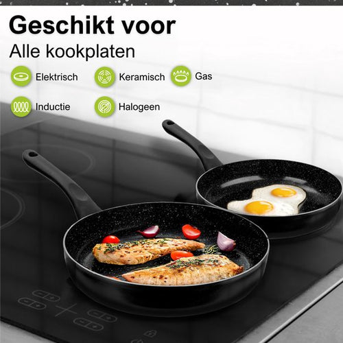 CeraFusion Ceramic Pan Set 3-piece - Poêle à frire 20, 24 & 28 cm - Poêles à frire - Set de poêles à frire - Poêles à induction - Poêle - Sans PFAS - abf3a1a128902e2ab6277836ab555e572b6e1ade_Enriched_product_image_93f94a8f-5ae1-4fd1-a976-f9742d4d7045