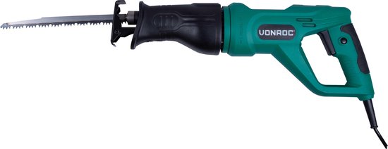 VONROC Scie à guichet - 900W - Poignée tournante - 3 lames de scie incluses pour le bois et le métal - ad198b67922314bfaca87307627b90521d7f10c9_Enriched_product_image