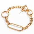 Bracelet Solo Tua Gold - Laura Ferini - Couleur Or - ae66528a-4523-4ef8-8bc4-e97f9d3feba1