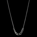 Chaîne en argent avec maillon - Laura Ferini - b20ba1704f9622a170fb34113622cfc7bd723b98_Enriched_product_image