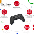 Accessoires pour Nintendo Switch Joy Con - Support pour guidon et manette - Noir - b2b3357d-aa9b-4300-81f5-717c39a79c56
