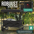 Avalo Wagon Avec Toit XL - Pliable - Jusqu'à 110KG - 97x60x105 CM - 120L - Roues 360º - Noir - b626a687d9d23e1defe4d4c2667a3f0ccefbffaf_Enriched_product_image_26278ec3-8117-4173-ae51-e5ba45a9c5f7