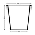 Casaria Jardinière Polyrattan 95x27x60cm avec évacuation d'eau - Noir - b742990edc50e42b5c3e3b4a83b2b73134c7e520_Enriched_product_image