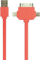 Câble 3-In-1 Usb 2.0 Charging/Sync Cable - Male/Male - Fluorescent Orange - 1 M - bb947961-ae43-430e-a98d-0d35ed05bb91_d196beda-33b2-435c-95c0-d56ff8cb1025