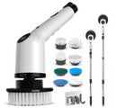 Brosse de nettoyage électrique Nanopro - Samako - 9 accessoires - Blanc - bcdab8496f9420823750bc3112609c526792ddf1_Schermafbeelding_2025_04_04_132723_cf85f0c3-b365-4358-b604-c49e4b2ddc71