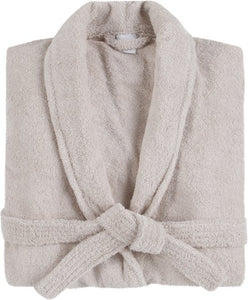 Peignoir de luxe couleur sable XS/S - 100% coton - Qualité hôtel - Certifié Oeko-Tex - bdf8902508373ff29f92d8de2a475c8f2fe5f887_Enriched_product_image