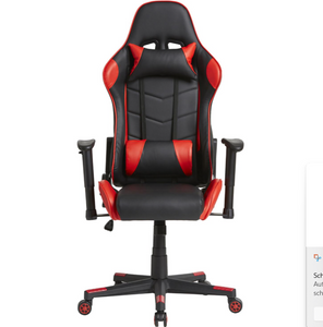 Chaise de bureau Gaming - Cuir synthétique - Angle et hauteur réglables - Rouge - beee65b82320640a910fb557dabd145a57c41a57_Schermafbeelding_2025_03_10_111539_61435463-db3c-405c-8685-fcc7a3cc42f2