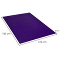 Coast Tapis de gymnastique - antidérapant - 183 x 122 cm - violet - c7bc1fef-c83e-42fb-830e-6c2ae6b22abb