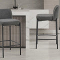 Rousseau Tabouret de bar Ella - H85 x L37 x P42 cm - Gris - c8674746e3642dc6407a39c3da4a82ac049f5e9b_Ontwerp_zonder_titel___2023_11_06T134507.565_fd8b