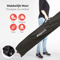 Chapiteau de jardin LifeGoods - 3x3 m - Pliable - Etanche - Sac de transport à roulettes - Vert foncé - cab089ea-72b0-4c02-8171-cb6d378b41c4